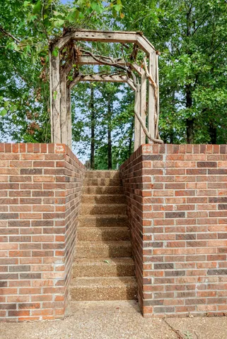 a view of an outdoor space with porch