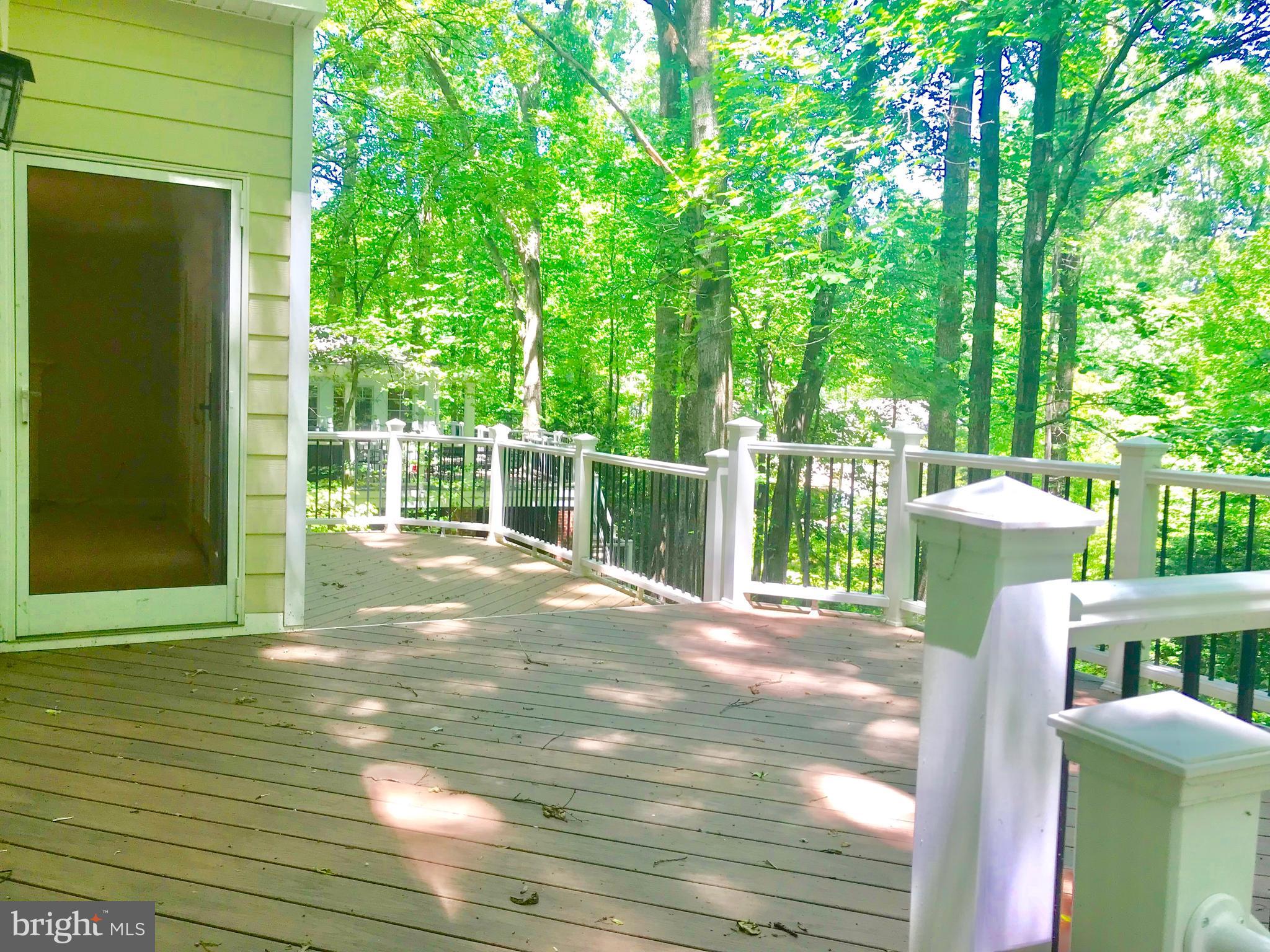 1941 Barton Hill Road Reston, VA 20191 - Photo 35 of 38 Spacious upper level deck off of the family room