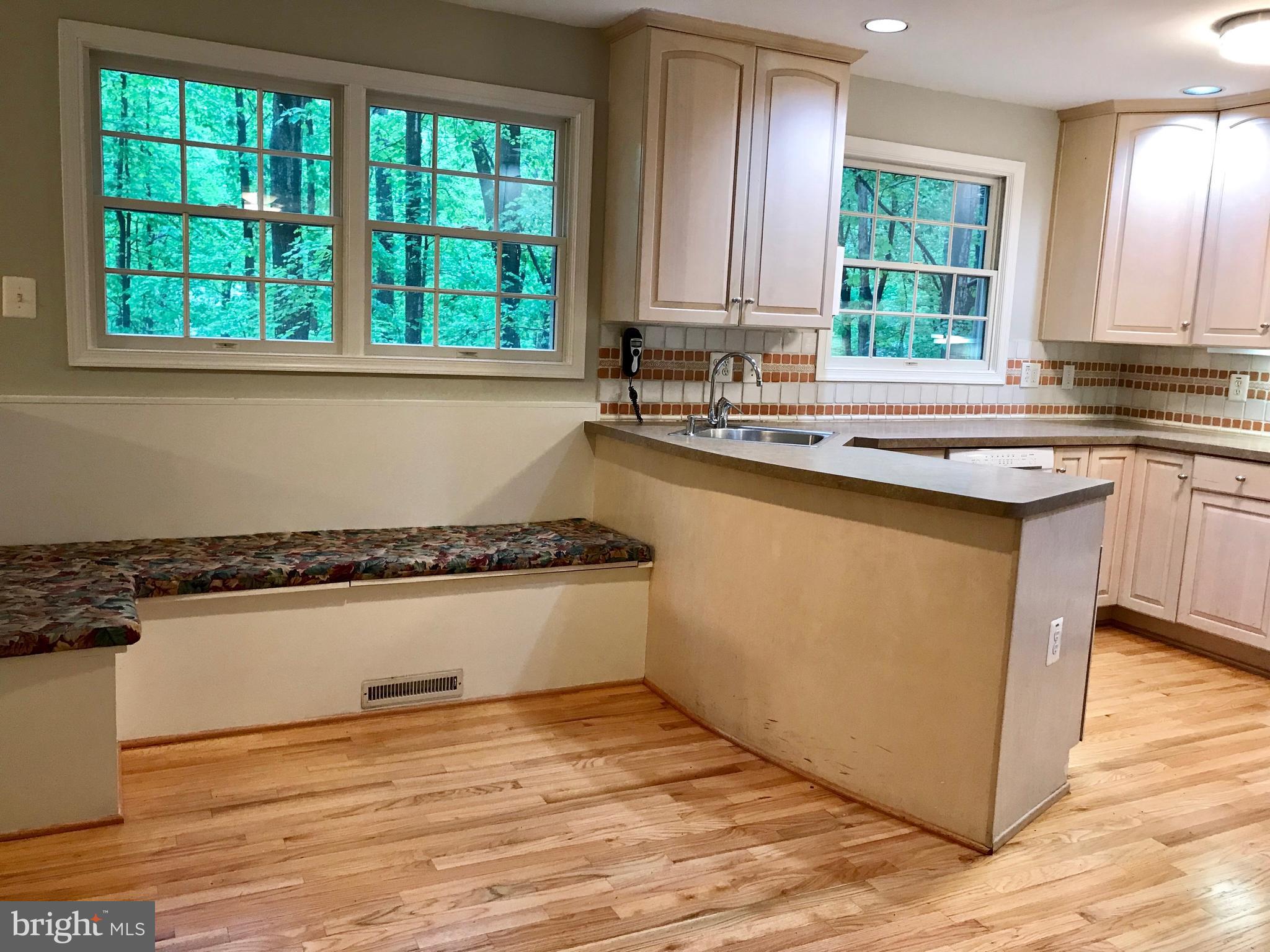 1941 Barton Hill Road Reston, VA 20191 - Photo 8 of 38 Open kitchen with dinette/breakfast area