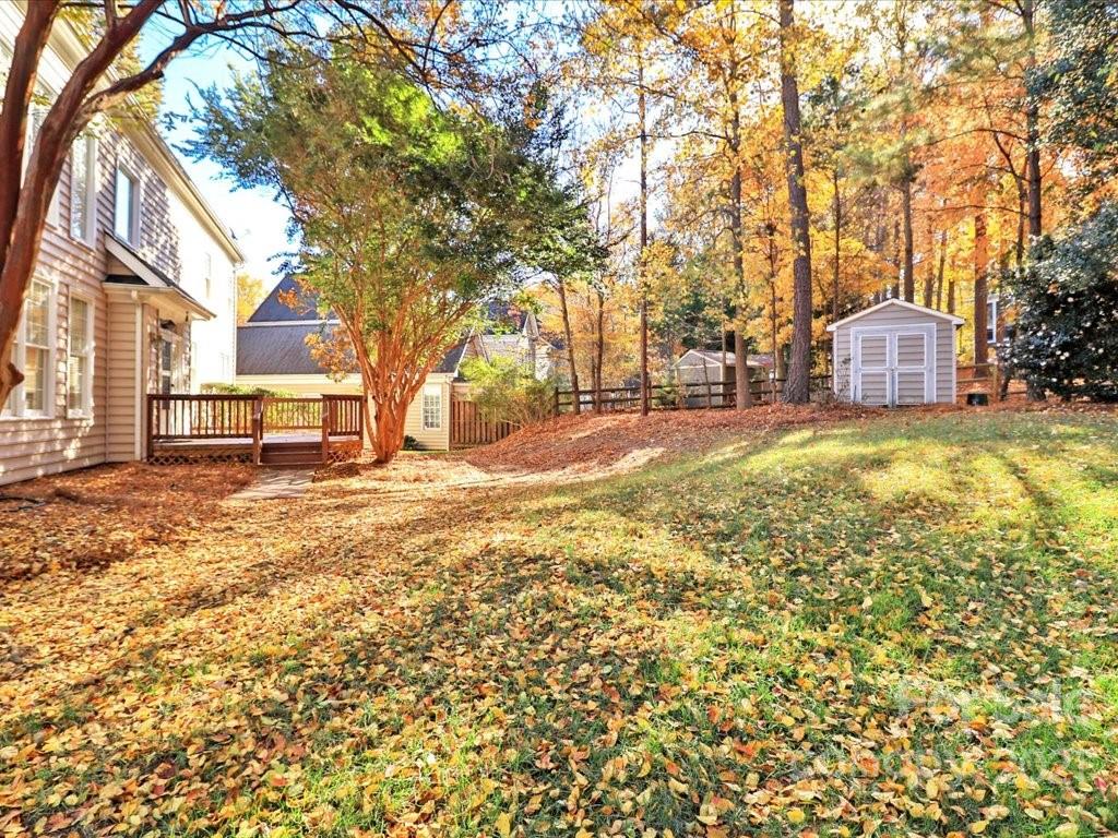 3426 Rhett Butler Place Charlotte, NC 28270 - Photo 39 of 40 a view of a yard with a tree