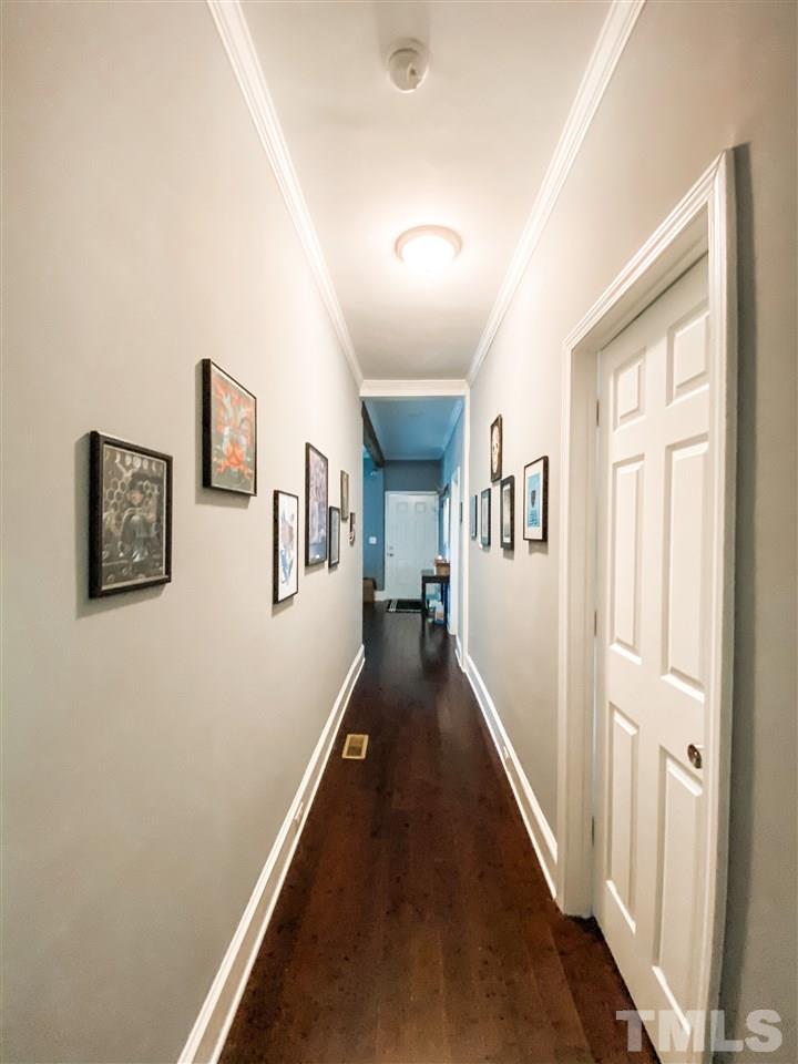 910 Gilbert Street Durham, NC 27701 - Photo 14 of 24 a view of a hallway with windows
