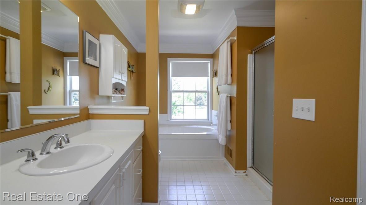 1824 Park Ridge Court Howell, MI 48843 - Photo 26 of 47 SPACIOUS MASTER BATH.