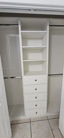 a view of walk in closet