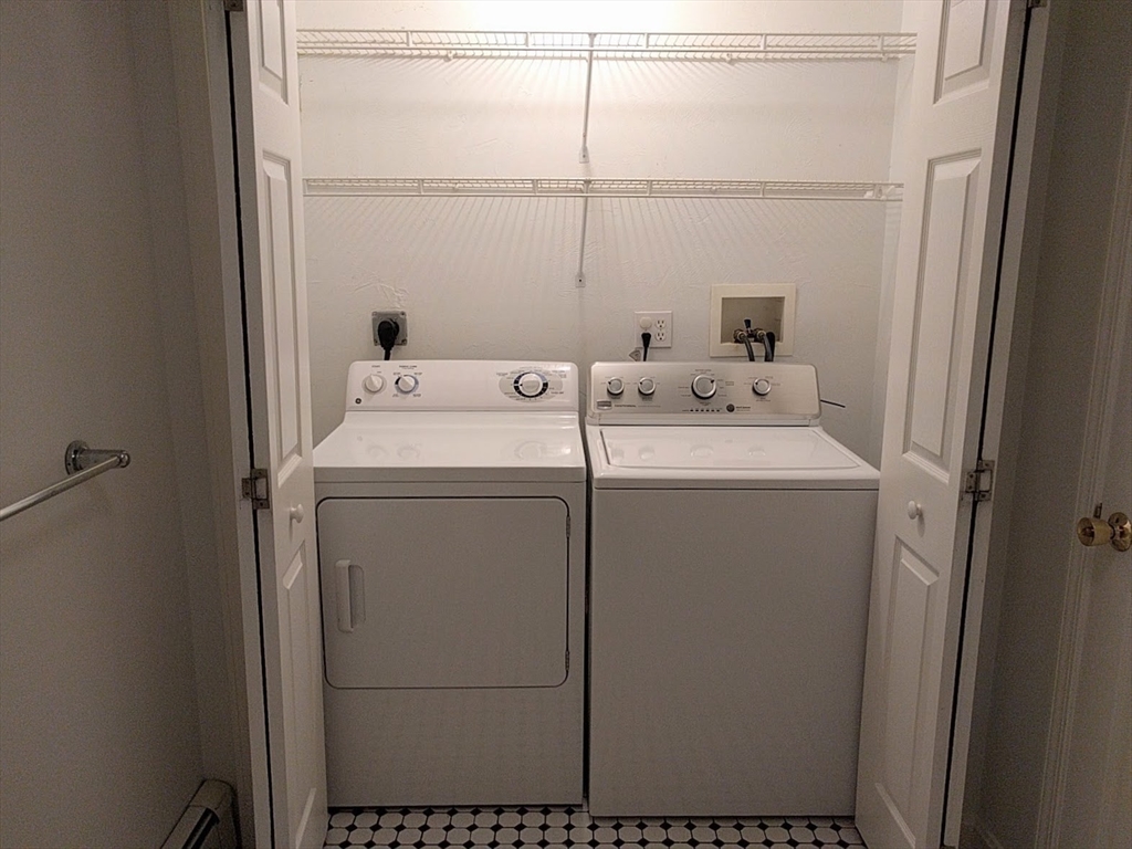 14 Park Place, Unit 14 Arlington, MA 02474 - Photo 9 of 20 a utility room with dryer and washer