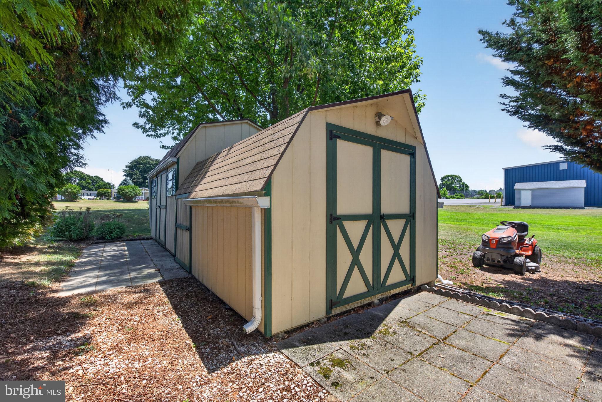 1910 Schubert Road, Unit 8 Bethel, PA 19507 - Photo 34 of 40 Useful storage shed