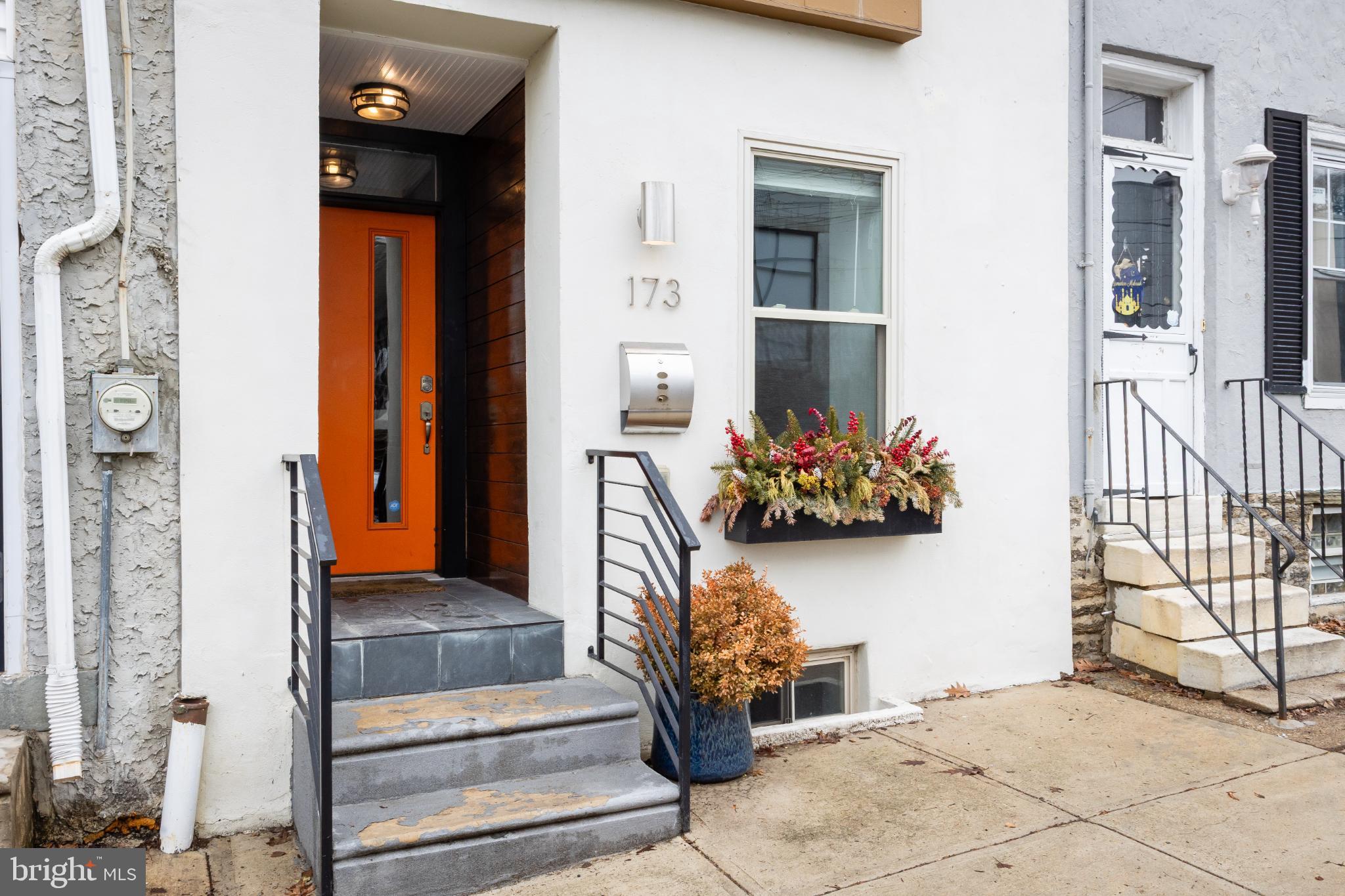 173 West Price Street Philadelphia, PA 19144 - Photo 3 of 40 a view of front door of house and stairs