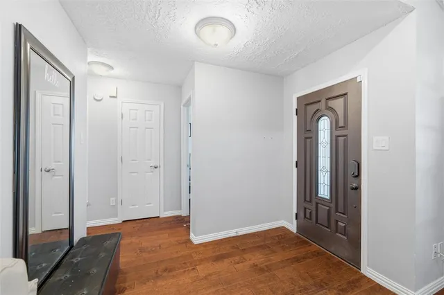 a view of a room with front door