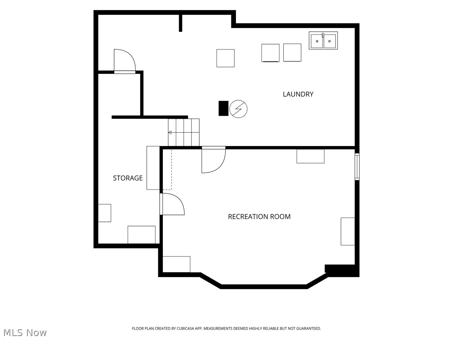 3615 Sutherland Road Shaker Heights, OH 44122 - Photo 35 of 38 Basement Floor Plan