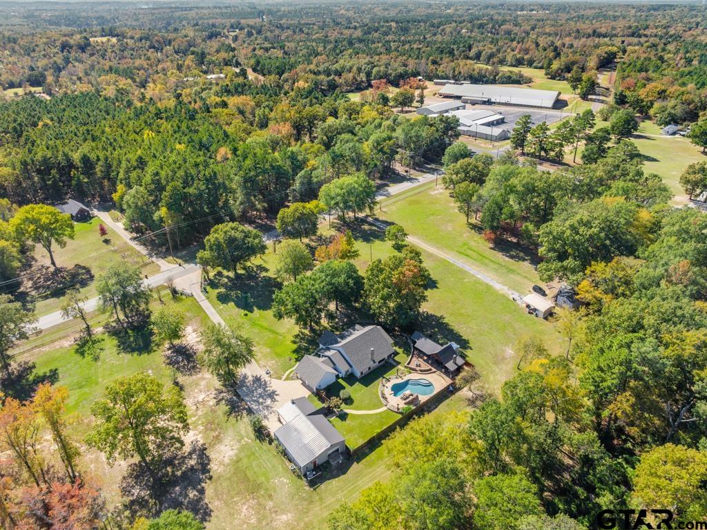 10433 County Road 334 Tyler, TX 75708 - Photo 42 of 43 an aerial view of residential houses with outdoor space