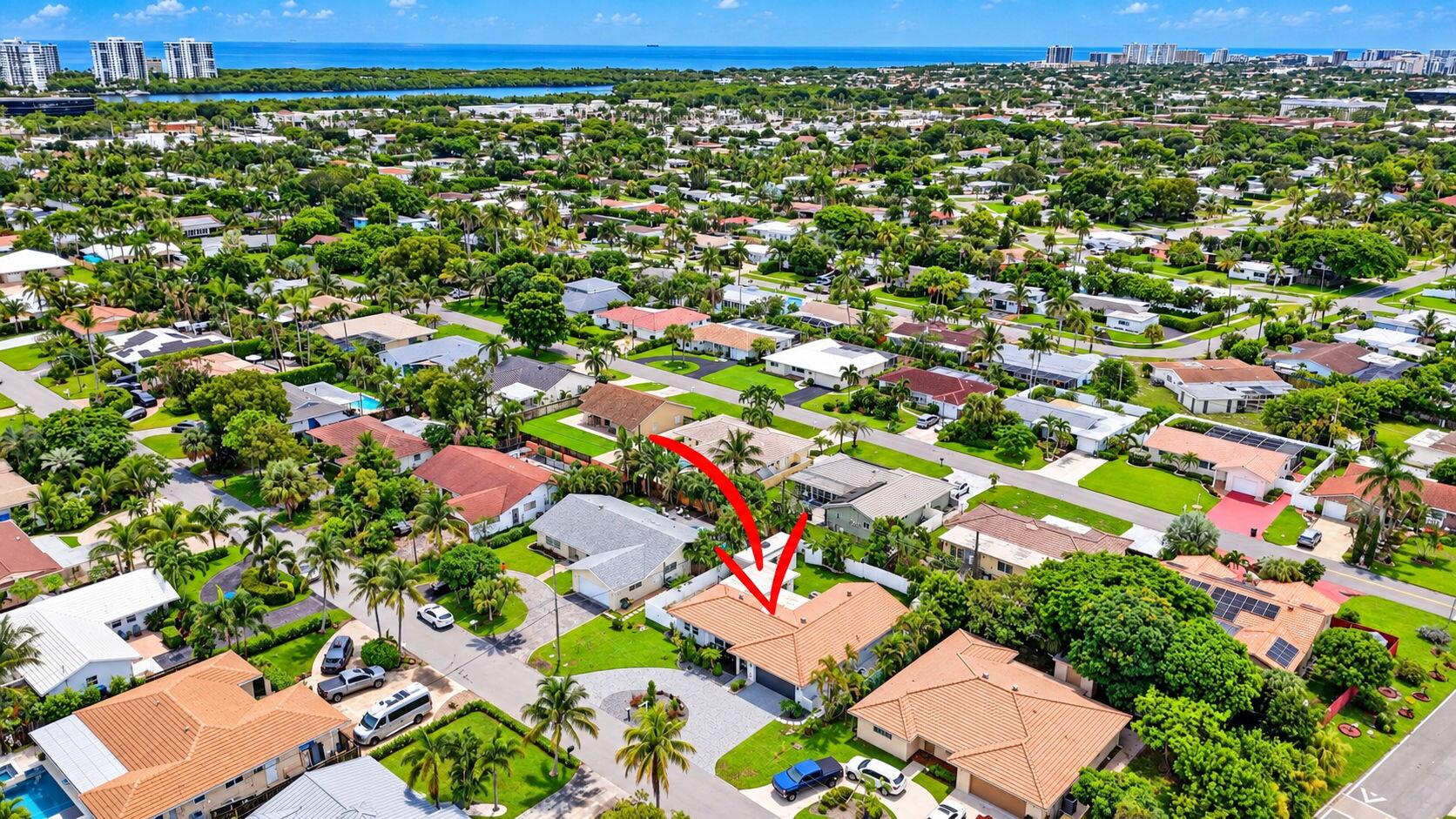 214 Northeast 25th Street Boca Raton, FL 33431 - Photo 30 of 33 Aerial