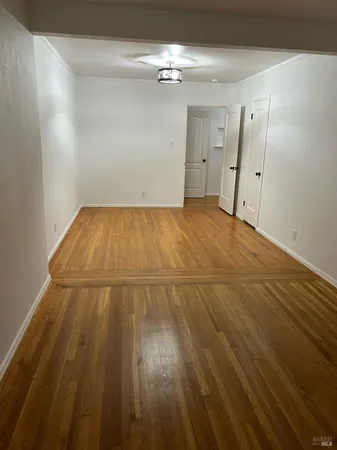 wooden floor in an empty room