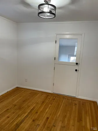 wooden floor in a room