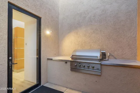 a bathroom with a toilet