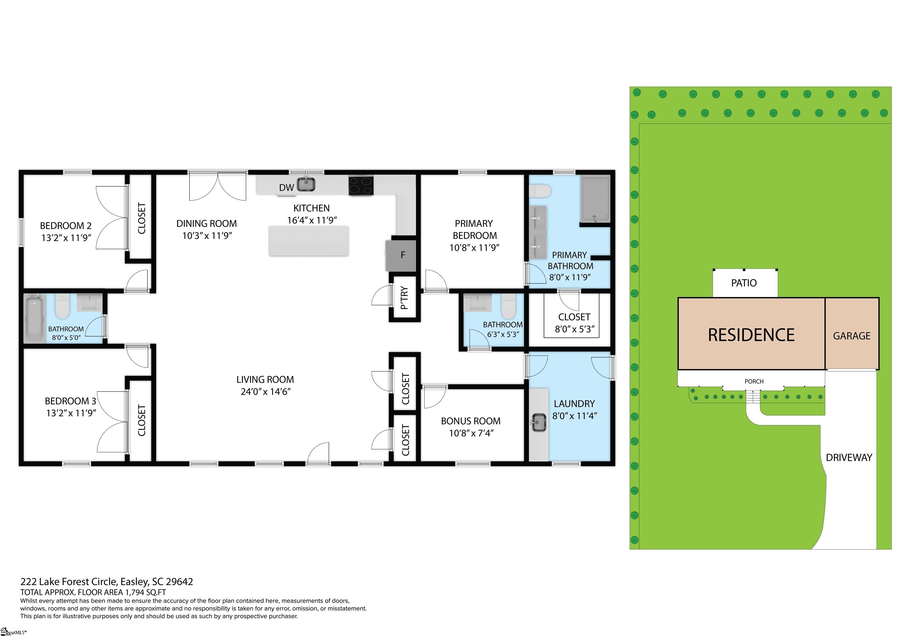 222 Lake Forest Circle Easley, SC 29642 - Photo 18 of 38