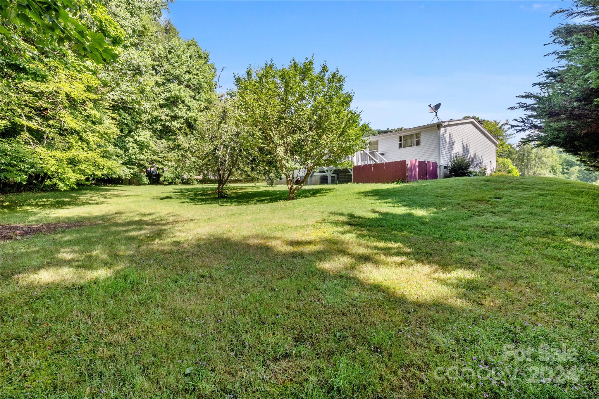 65 Fraser Hill Drive Mars Hill, NC 28754 - Photo 2 of 39 a backyard of a house with lots of green space