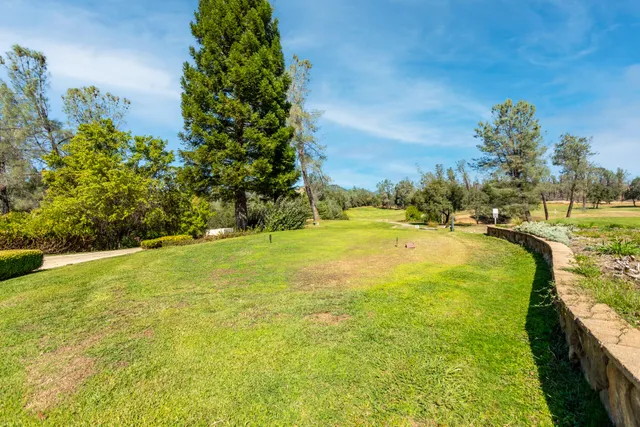 a view of a house with backyard and porch