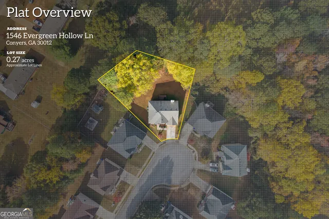 $360,000 | 1546 Evergreen Hollow Lane, Conyers, GA 30012