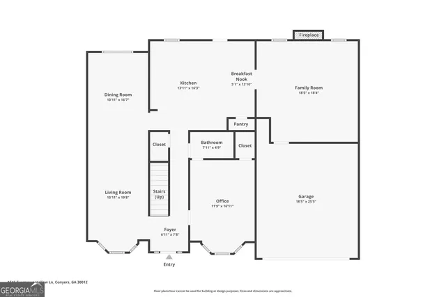 $360,000 | 1546 Evergreen Hollow Lane, Conyers, GA 30012