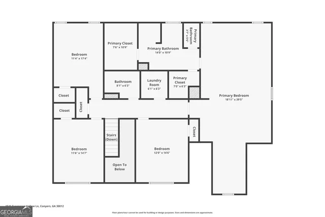 $360,000 | 1546 Evergreen Hollow Lane, Conyers, GA 30012