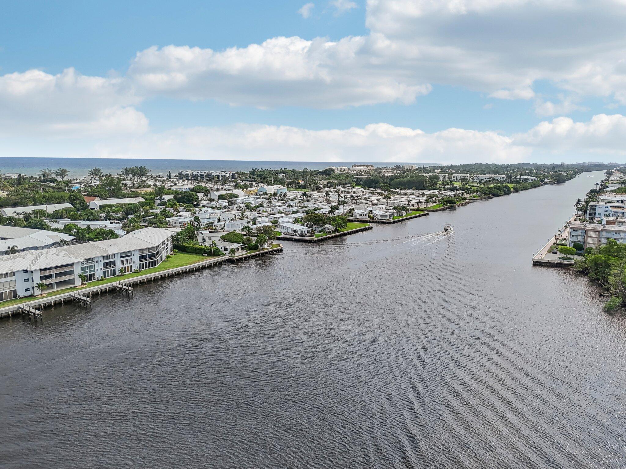 5540 North Ocean Boulevard, Unit 212 Ocean Ridge, FL 33435 - Photo 33 of 41 an aerial view of a city