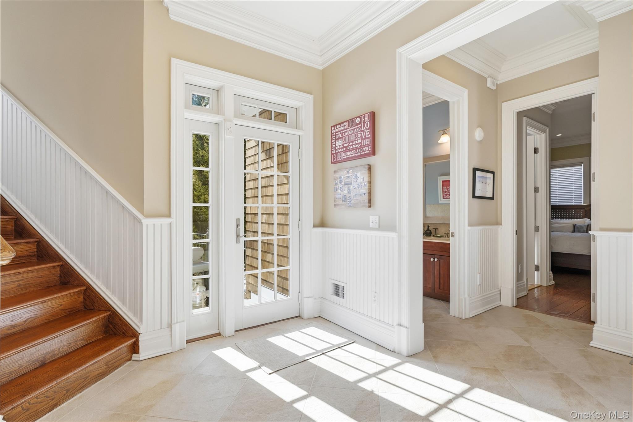 26 Hollow Ridge Road Bedford Corners, NY 10549 - Photo 28 of 39 a view of front door with stairs