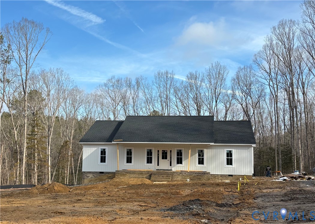 15004 Scotts Road Dewitt, VA 23840 - Photo 3 of 8 front view of a house with a yard