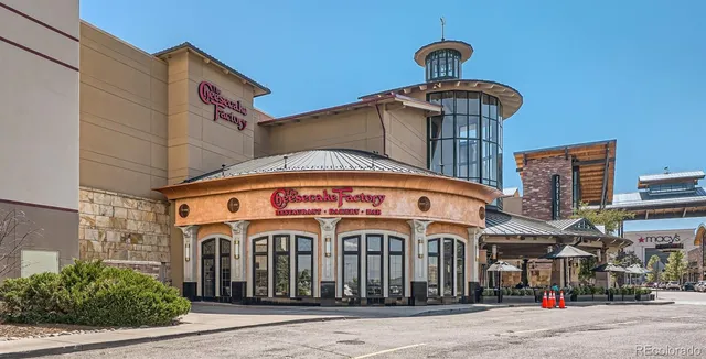 a front view of a building