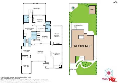 $1,449,995 | 4728 Farmdale Avenue, Valley Village, CA 91602