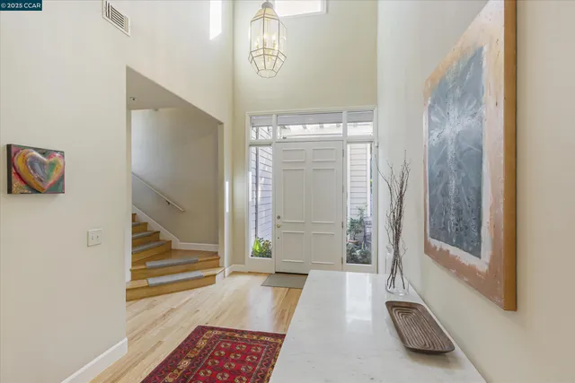 a bathroom with a tub and shower