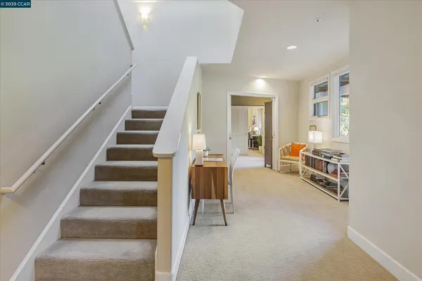 a view of entryway and hall