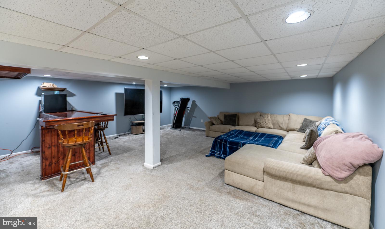 182 Rose Valley Road Pottstown, PA 19464 - Photo 44 of 52 Cozy basement retreat for relaxation.