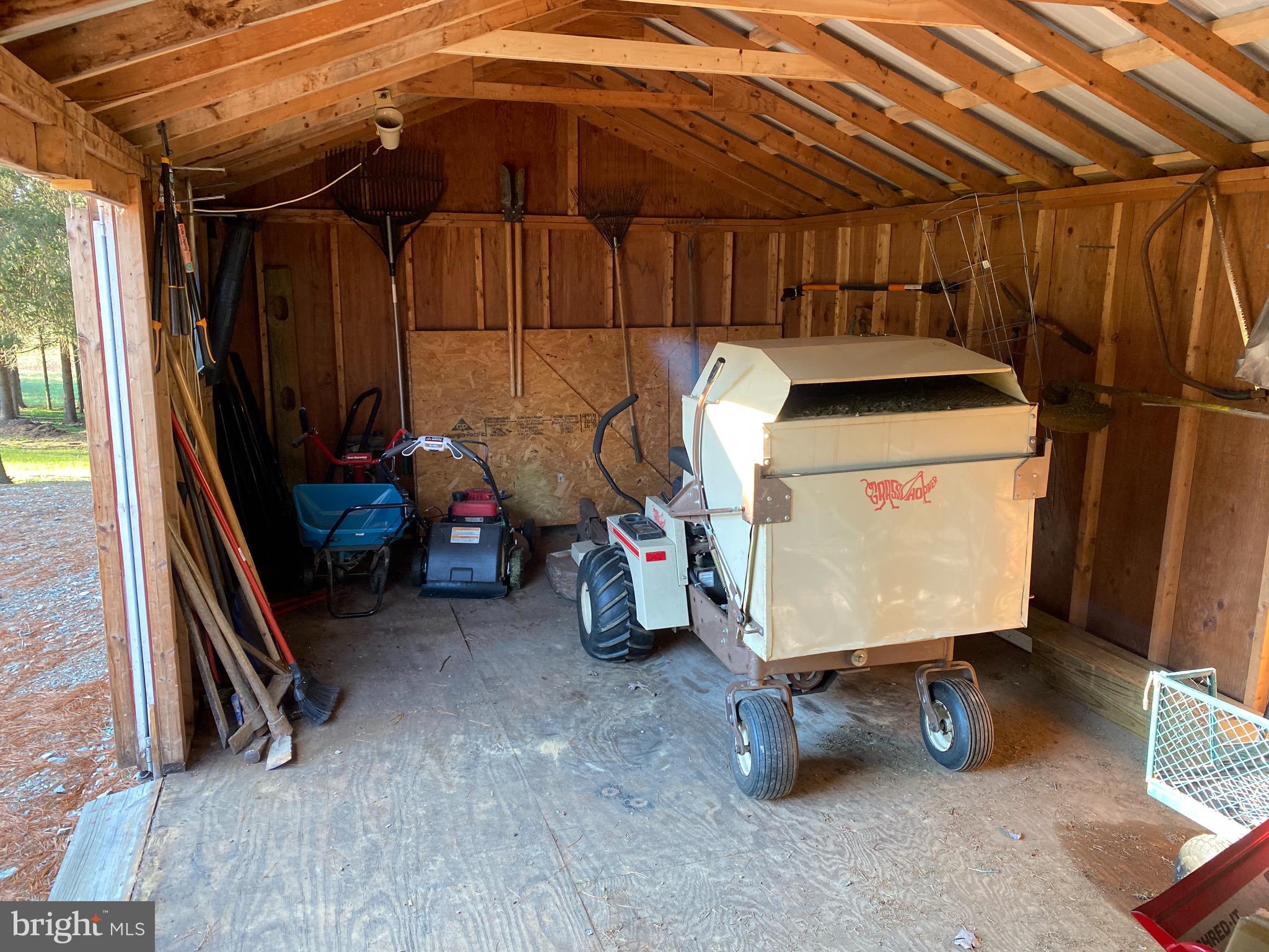 424 Pine Grove Road Nottingham, PA 19362 - Photo 60 of 60 Large shed with plenty of storage room.