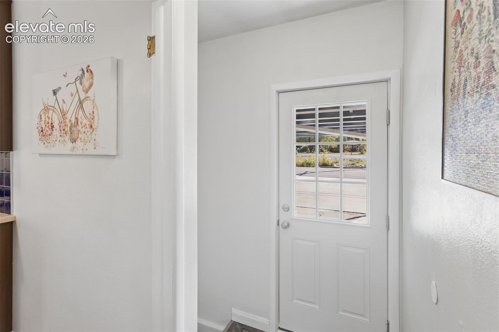 4004 Mallow Road Colorado Springs, CO 80907 - Photo 21 of 50 White paneled door with divided lite window