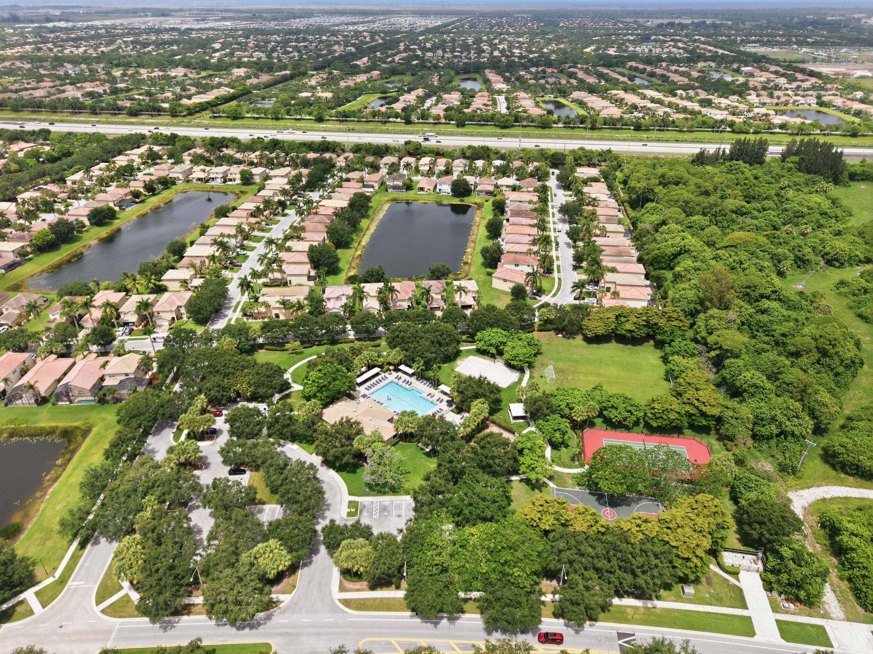 7850 Red Mahogany Road Boynton Beach, FL 33437 - Photo 39 of 40 Aerial