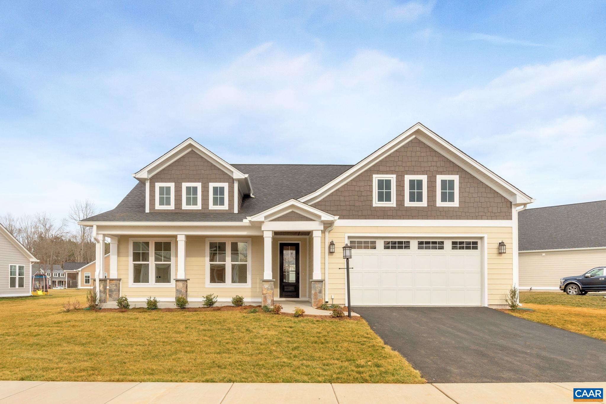 3012 Miranda Crossing Charlottesville, VA 22901 - Photo 1 of 57 front view of a house with a yard