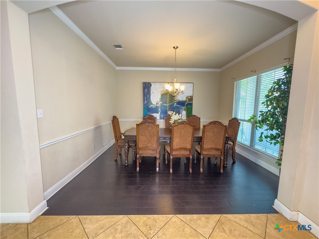 809 Alpino Cibolo, TX 78108 - Photo 18 of 29 a view of a dining room with furniture window and outside view