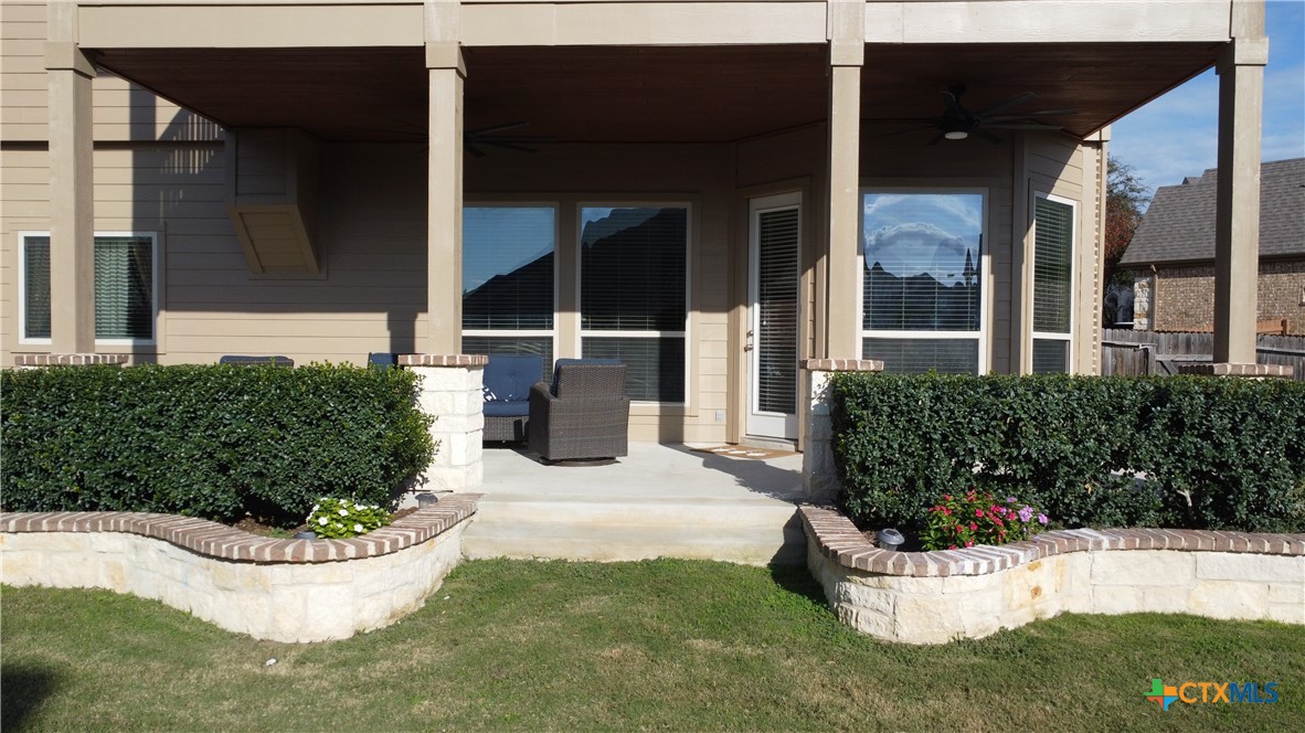 809 Alpino Cibolo, TX 78108 - Photo 3 of 29 a view of a house with a tub and flower garden
