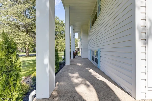 a view of a back yard of the house