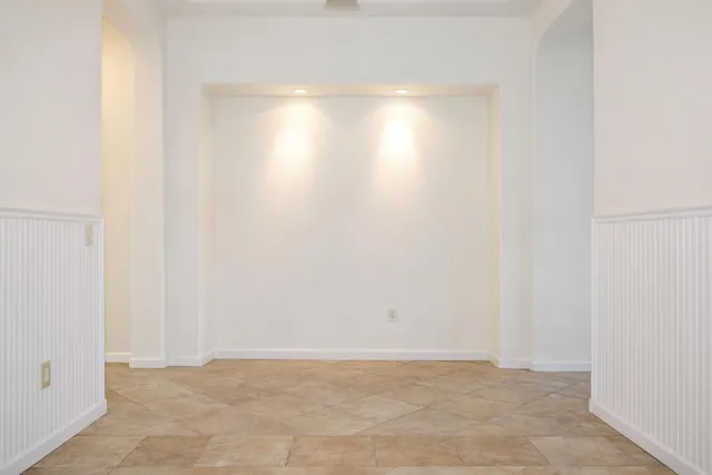 a view of a small space