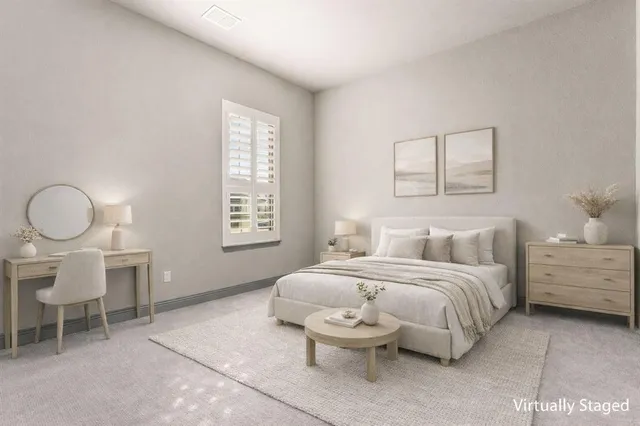 a utility room with cabinets