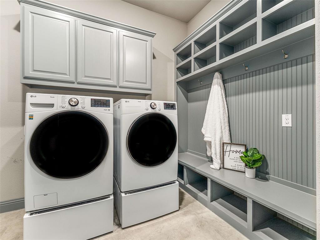 1930 Inwood Lane Prosper, TX 75078 - Photo 22 of 37 a utility room with cabinets