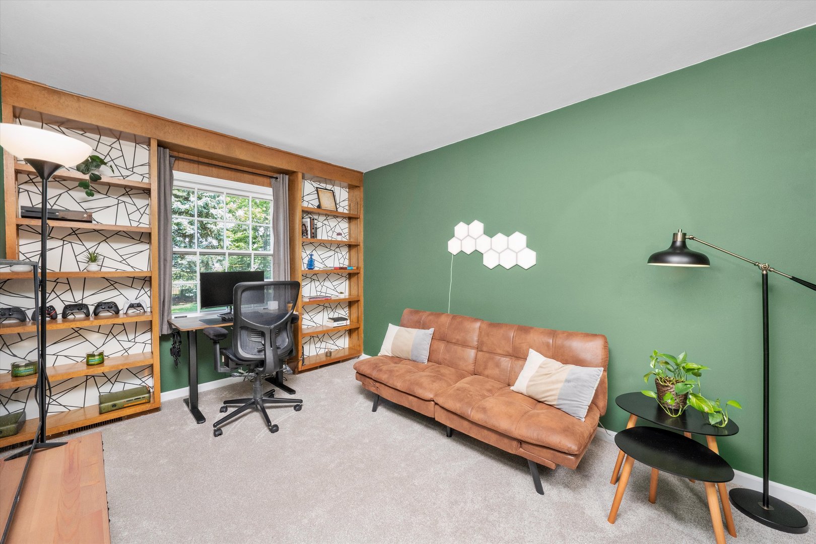 211 Danada Drive Wheaton, IL 60189 - Photo 17 of 51 a living room with furniture and a large window