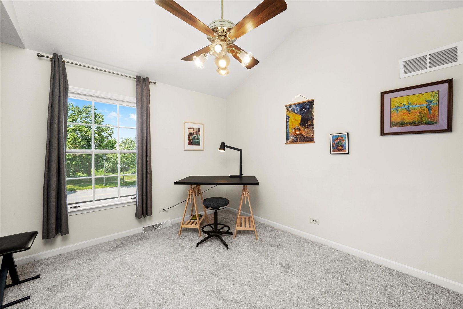 211 Danada Drive Wheaton, IL 60189 - Photo 34 of 51 a view of a workspace with furniture and a window
