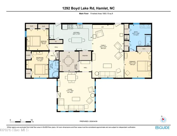 $275,000 | 1292 Boyd Lake Road, Hamlet, NC 28345