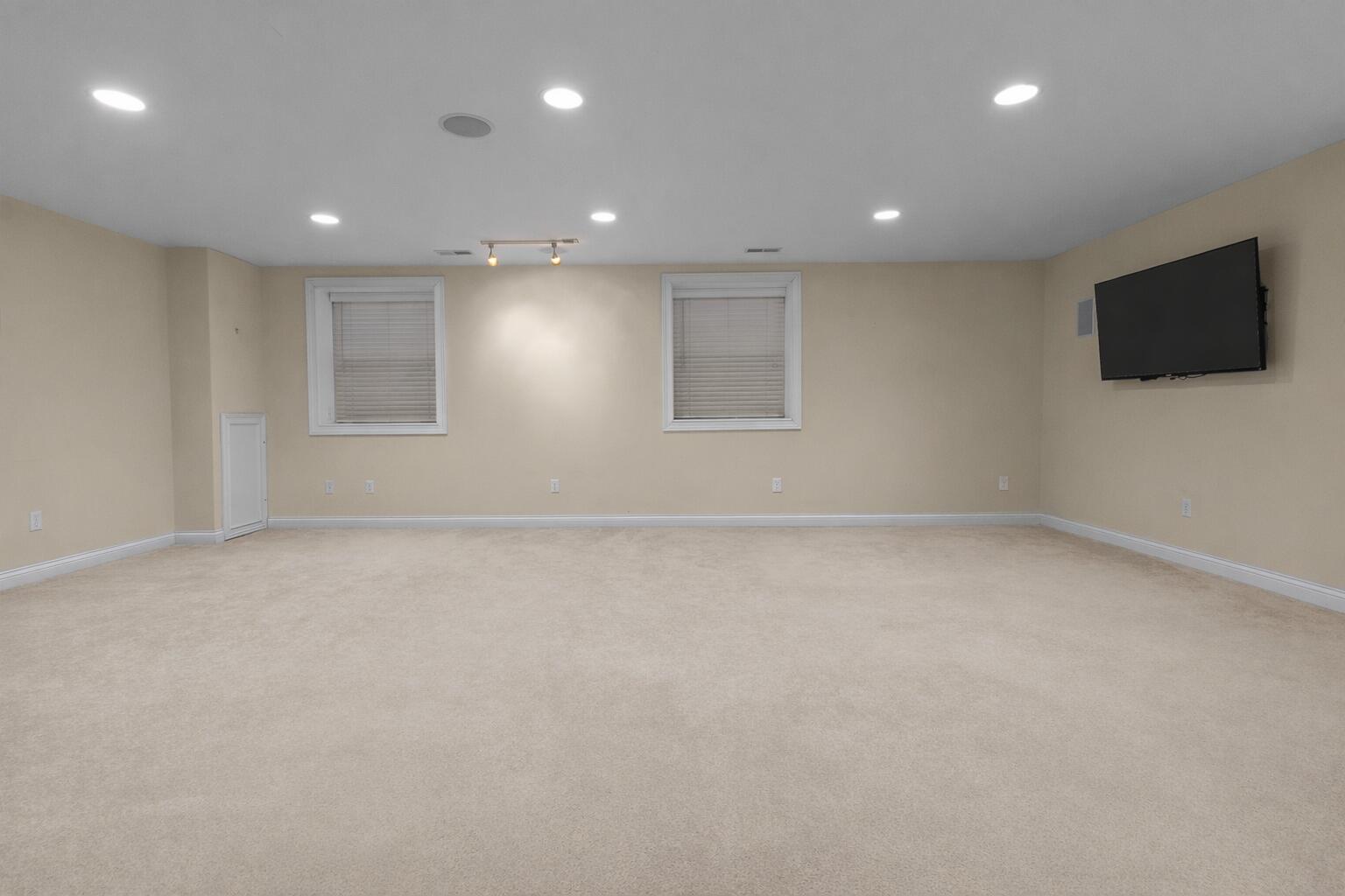 813 Eagleton Drive, Unit 4679 Geneva, WI 53147 - Photo 38 of 53 Finished Lower Level Includes Abundant Space, Large Storage Room, 2 Closets, Bedroom and Full Bathroom.