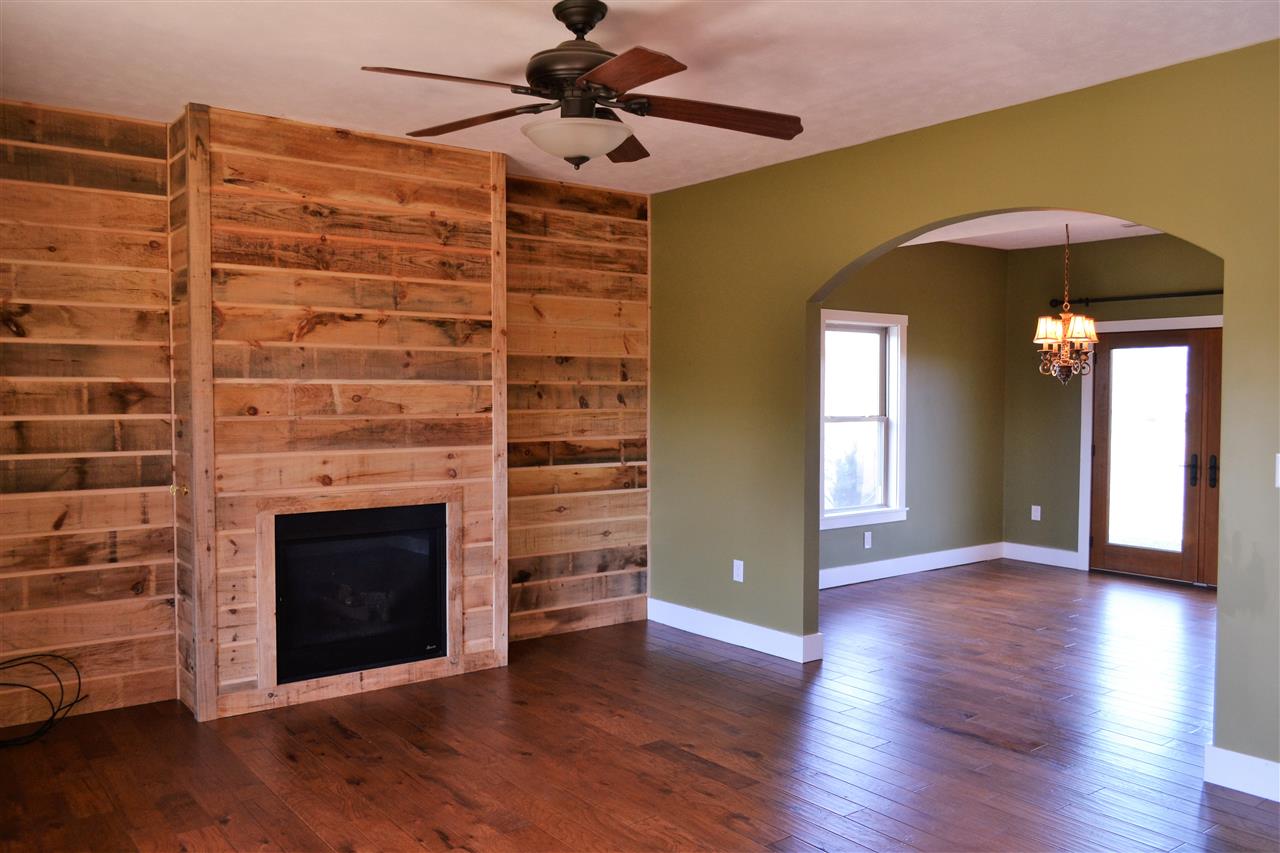 400 Miller Road Waynesboro, VA 22980 - Photo 8 of 44 a view of a livingroom with a fireplace and wooden floor