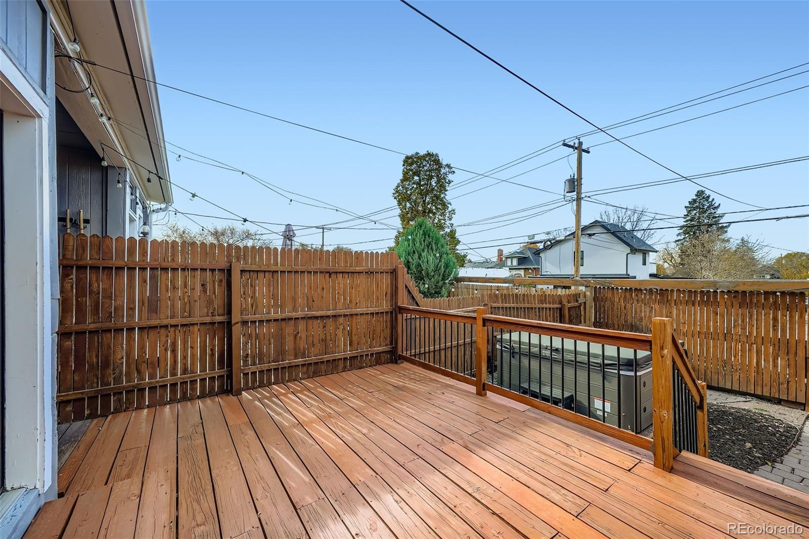 2955 Columbine Street Denver, CO 80205 - Photo 26 of 29 a view of wooden deck