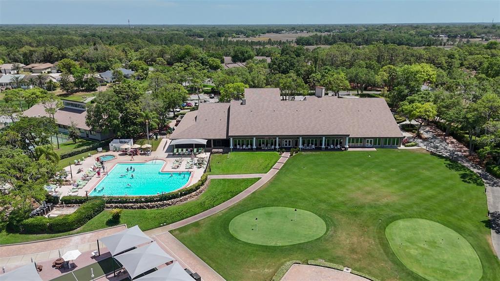 2376 Bent Pine Court Spring Hill, FL 34606 - Photo 28 of 33 an aerial view of a house