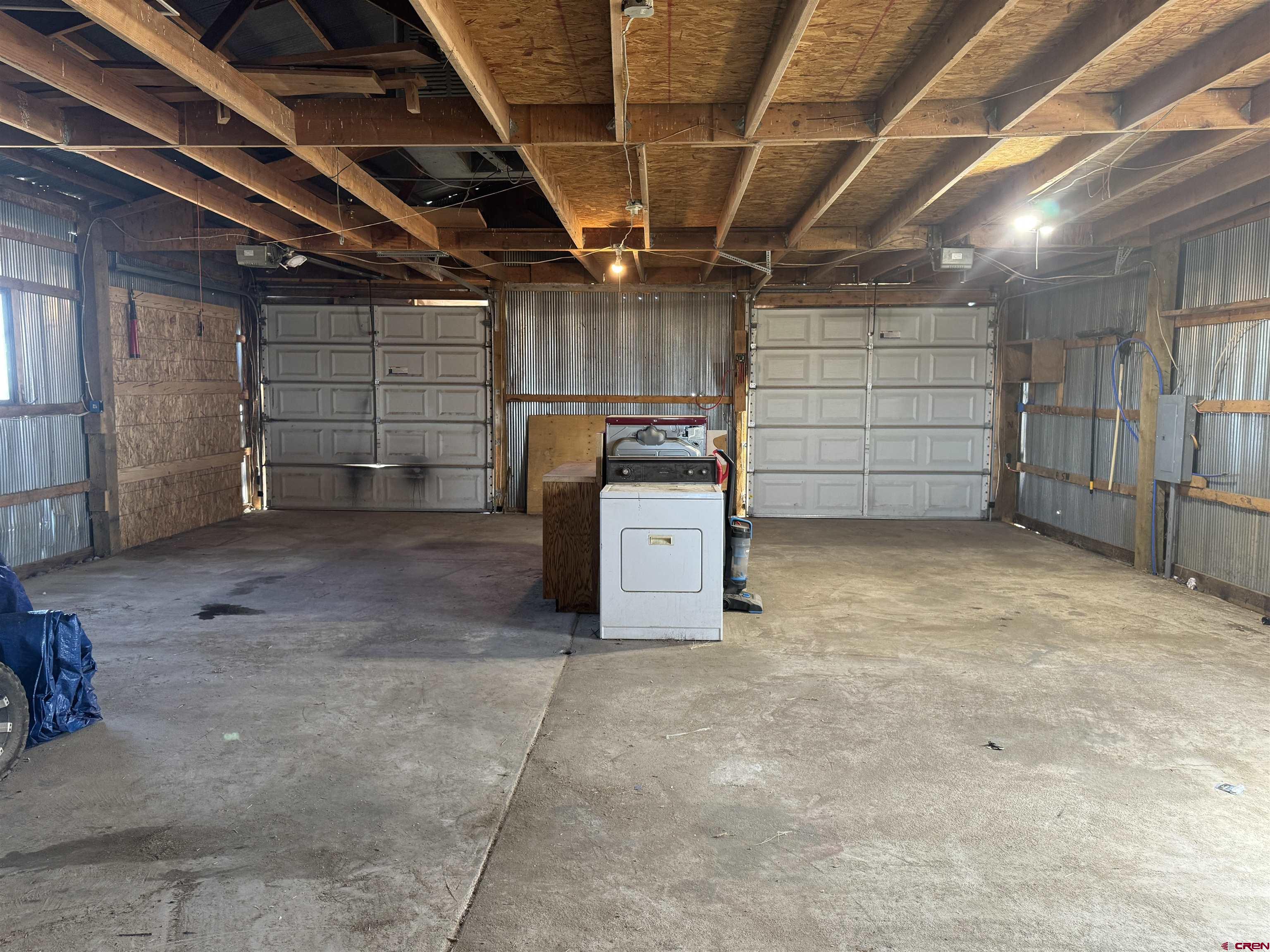 5538 West County Road 10 Del Norte, CO 81132 - Photo 23 of 34 a view of a garage room