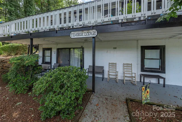 a view of a house with patio entrance